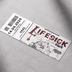 Bilet na koncert LIFESICK+TCHERT+SEROTONIN ZERO