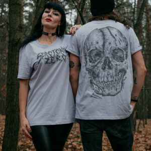 Lavender T-shirt "Skull"